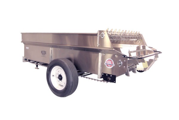 Full-Size Stainless Steel Manure Spreader